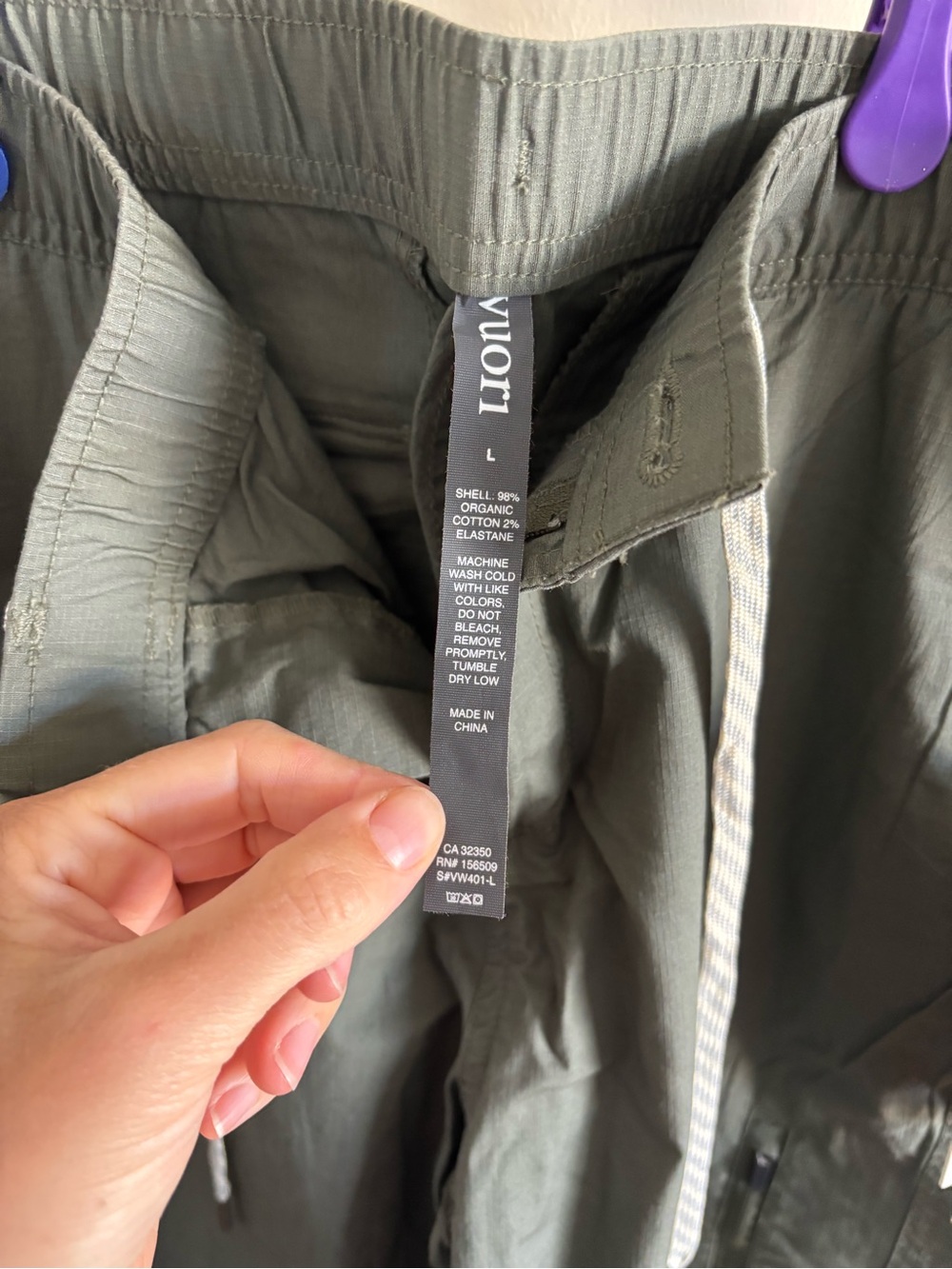 Vuori Ripstop Pants - Women’s L Long - Picture 3 of 4